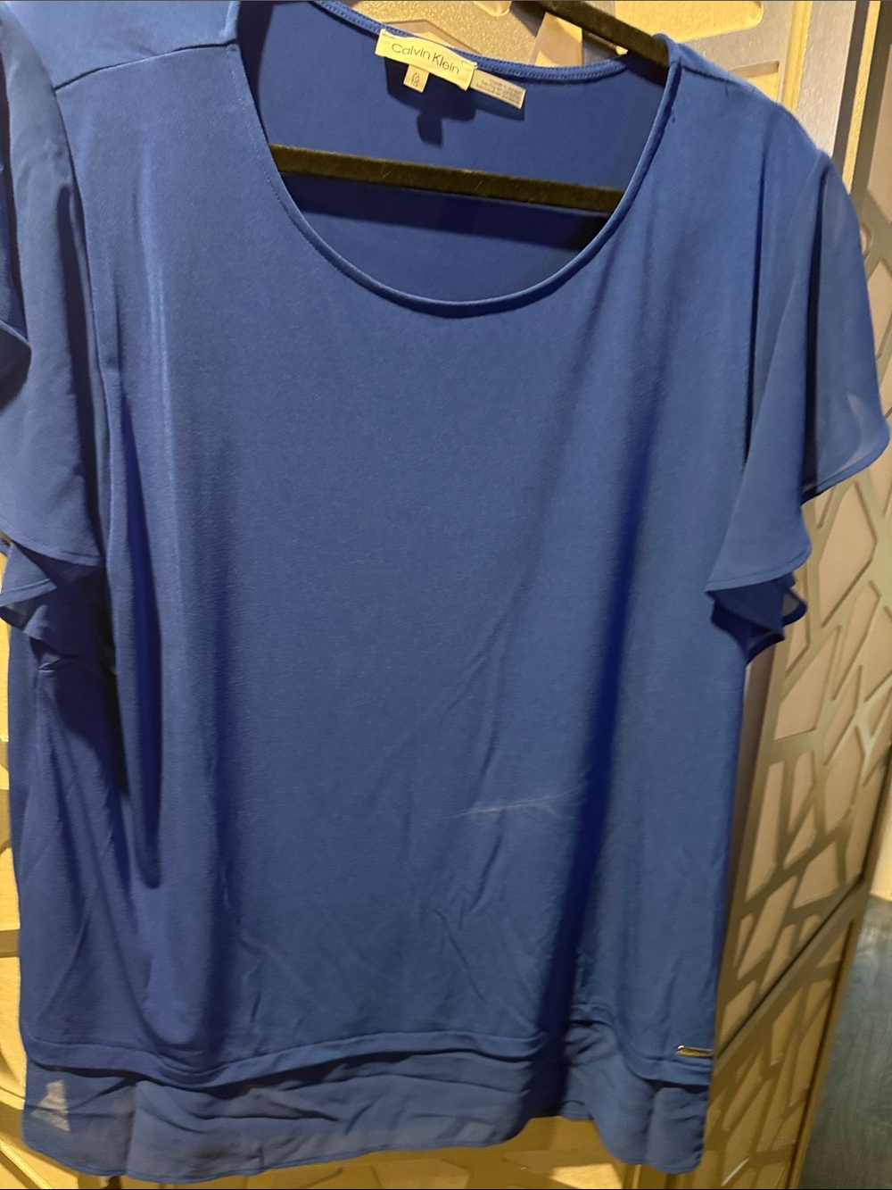 Calvin Klein Royal Blue Women’s Top